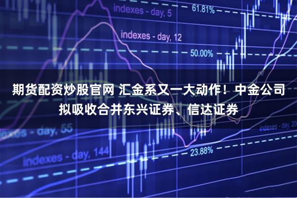 期货配资炒股官网 汇金系又一大动作！中金公司拟吸收合并东兴证券、信达证券